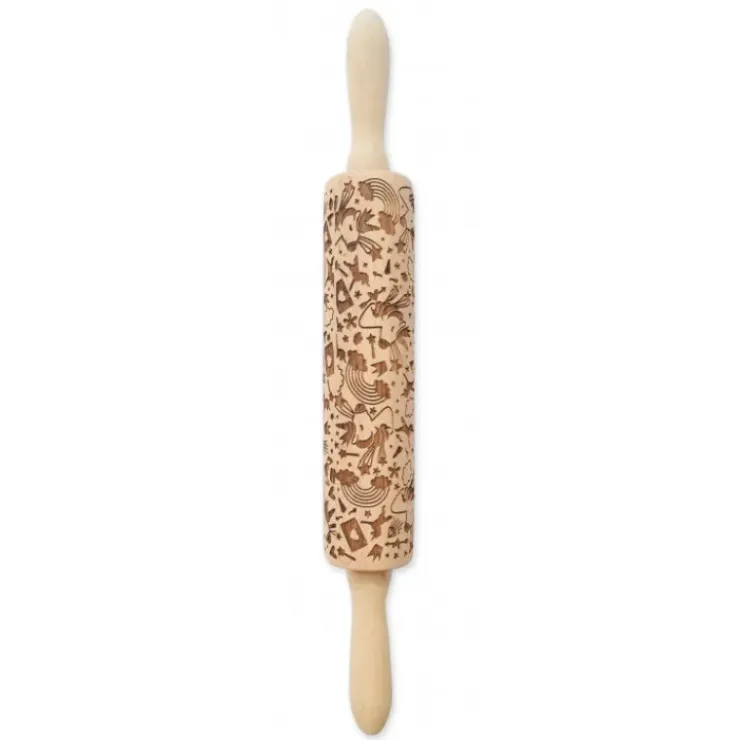SCRAPCOOKING Rouleau à Pâtisserie Motifs Licornes et Arc-en-ciel 39 cm Best