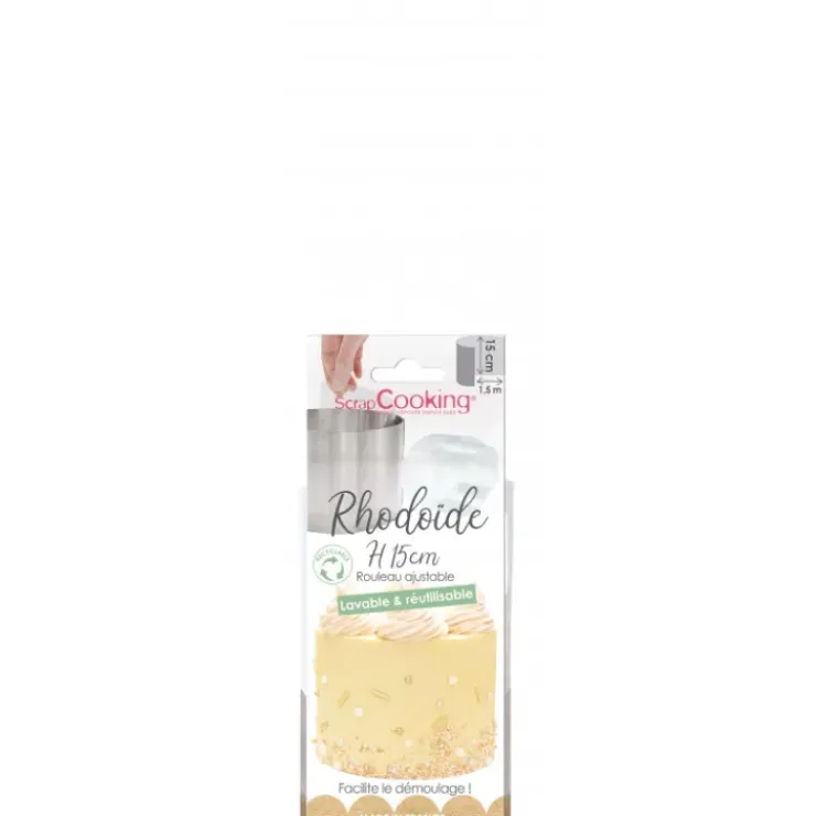 SCRAPCOOKING Rouleau de Rhodoïd H15 cm x L1.5 m Clearance