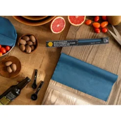 NUTS Rouleau Emballage Alimentaire Cire Abeille Bleu Jeans 93 x 29 cm Best