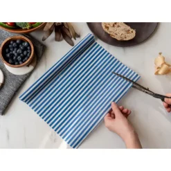 NUTS Rouleau Emballage Alimentaire Cire Abeille Bleu 90 x 30,5 cm Online