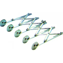 MALLARD FERRIERE Rouleau Multicoupe 5 roulettes en métal New