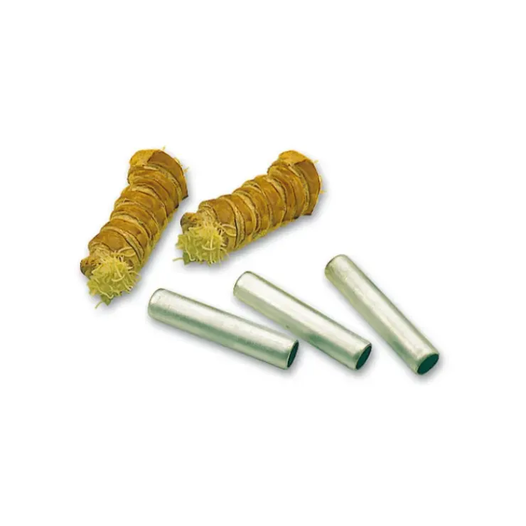 MALLARD FERRIERE Rouleaux à crème (ou fromage) en Fer Blanc x6
