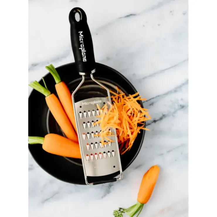 MICROPLANE Râpe à Carottes Gourmet Noir Hot