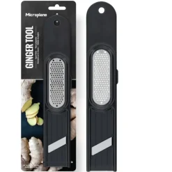 MICROPLANE Râpe à Gingembre 3 en 1 Specialty Noir Discount