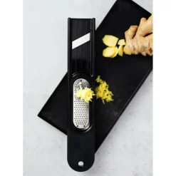 MICROPLANE Râpe à Gingembre 3 en 1 Specialty Noir Discount