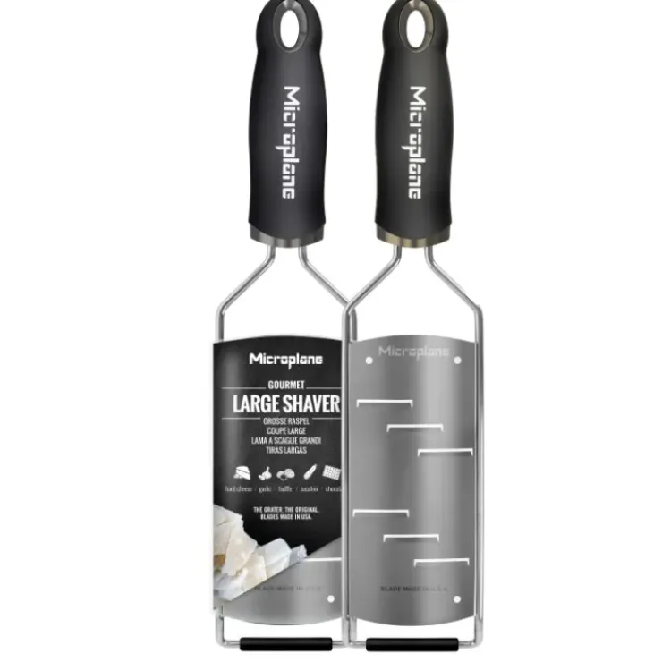 MICROPLANE Râpe Coupe Large Gourmet Noir Clearance