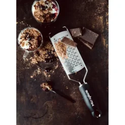MICROPLANE Râpe Double Tranchant Gourmet Noir Best