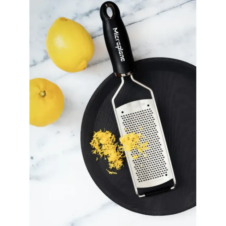 MICROPLANE Râpe Fine Gourmet Noir Outlet