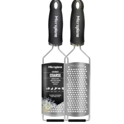 MICROPLANE Râpe Gros Grains Gourmet Noir Discount