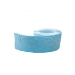 PATISDECOR Ruban Pate à Sucre Bleu Arabesque 1,25 m x H 5 cm Patisdécor