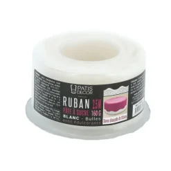PATISDECOR Ruban Pate à Sucre Bulles 1,25 m x H 3 cm (x2) Patisdécor Sale