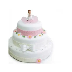 PATISDECOR Ruban Pate à Sucre Rose Arabesque 1,25 m x H 5 cm Patisdécor New