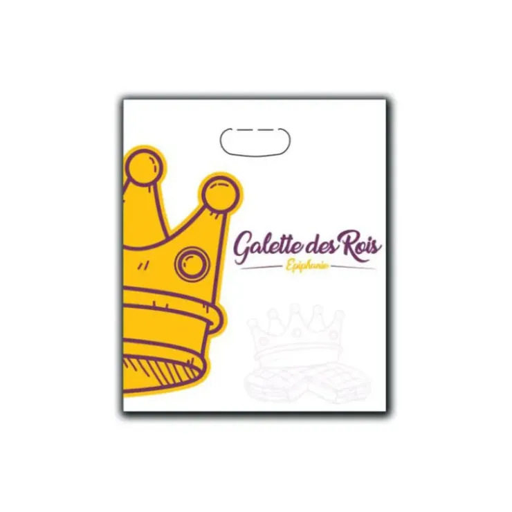 CUISINEADDICT Sac à Galette Ingraissable 35x40cm Motif Couronne x100 Online