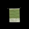 PEBBLY Sac à Légumes Coton Bio Vert 30 x 40 cm Clearance