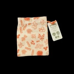 PEBBLY Sac à Vrac Coton Bio Rouge 15 x 20 cm Online