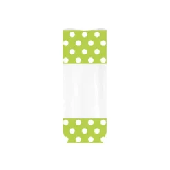 PATISDECOR Sachet Bonbon 10 x 22 cm Anis à Pois Blancs Patisdécor (x10) Clearance