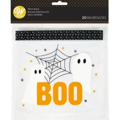 WILTON Sachet Bonbon Fantômes Boo 20 x 17 cm (x20) Online
