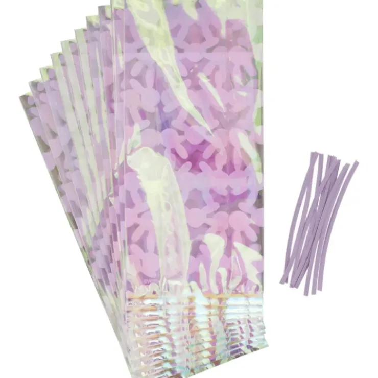 WILTON Sachet bonbon Lapins Irisés (x10) Hot