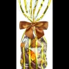 CUISINEADDICT Sachet Bonbon Or avec Fond Carton 12 x 26 cm (x100)