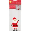 WILTON Sachet Bonbon Père Noël 10 x 5 cm x H 24 cm (x20) Best