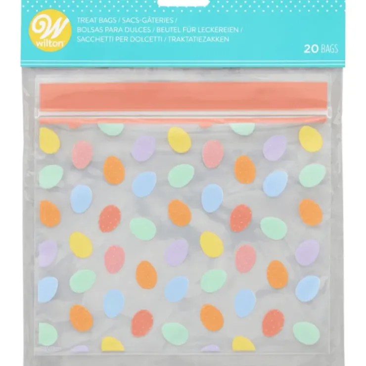 WILTON Sachet Bonbon Refermable Œufs (x20) Sale