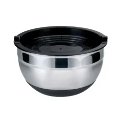 BAUMALU Saladier Inox avec Couvercle Ø 24 cm Best