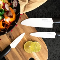 KYOCERA Santoku Céramique Noir 14 cm Gen Earth Best