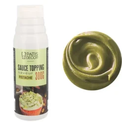 PATISDECOR Sauce Topping Saveur Pistache 300 g Patisdécor Online