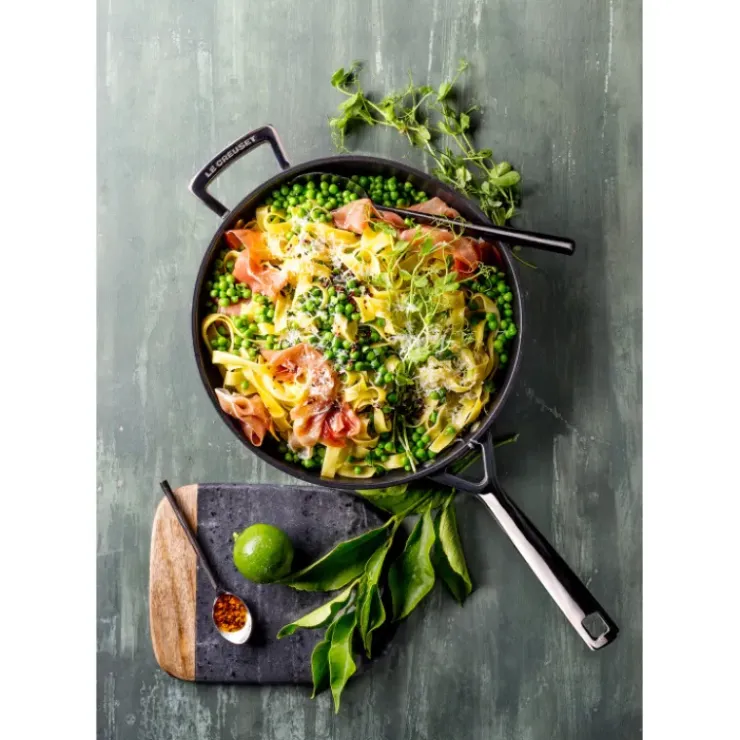 LE CREUSET Sauteuse 28 cm Anti-Adhérente Les Forgées