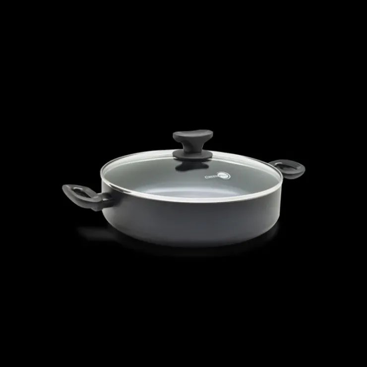 GREENPAN Sauteuse 28 cm avec Couvercle Torino Discount
