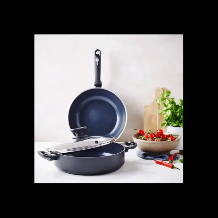 GREENPAN Sauteuse 28 cm avec Couvercle Torino Discount