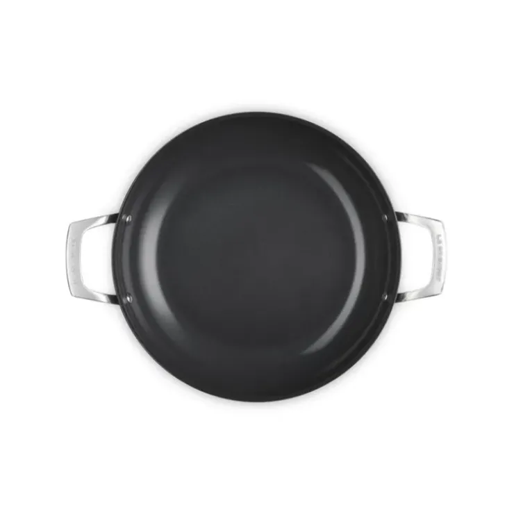 LE CREUSET Sauteuse Antiadhérente Essentiel Céramique 30 cm et couvercle Outlet