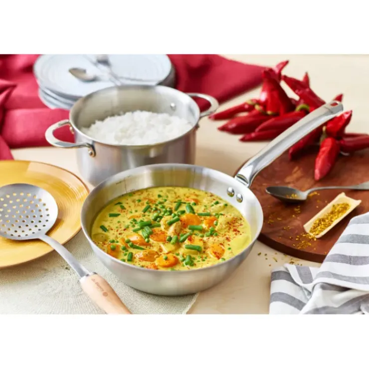 DE BUYER Sauteuse Bombée Inox Ø 24 cm Alchimy Outlet
