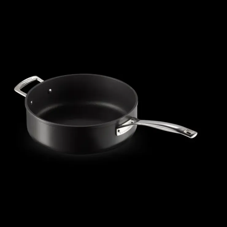 LE CREUSET Sauteuse Bord Droit 28 cm Antiadhérente Les Forgées Outlet