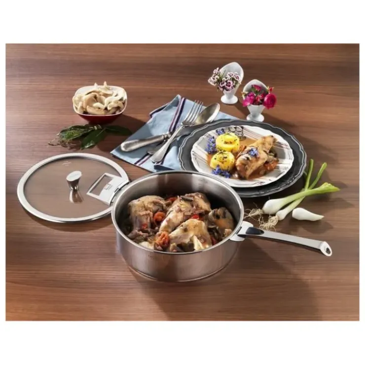 CRISTEL Sauteuse Casteline Ø 26 cm Manche Amovible Inox Clearance