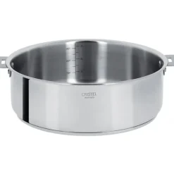 CRISTEL Sauteuse Casteline Ø 24 cm Manche Amovible Inox Discount