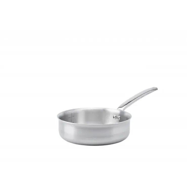 DE BUYER Sauteuse Droite Inox Ø 24 cm Alchimy Best