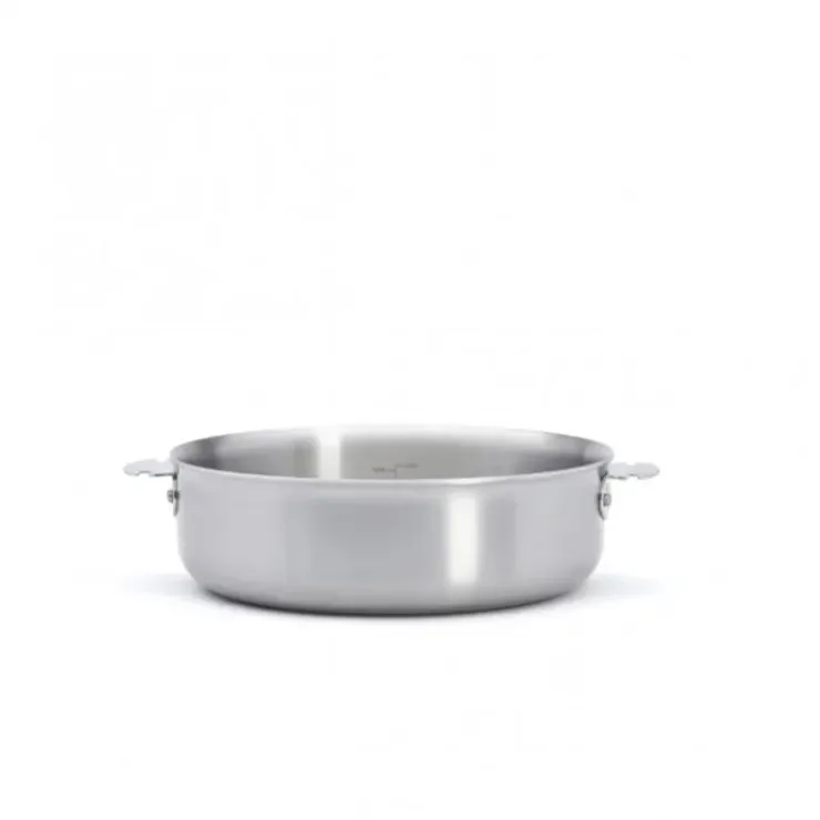 DE BUYER Sauteuse Droite Inox Amovible Ø 24 cm Alchimy Loqy New