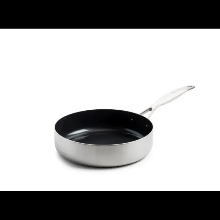 GREENPAN Sauteuse en Céramique Ø 24 cm + Couvercle, collection GENEVA ™ Best