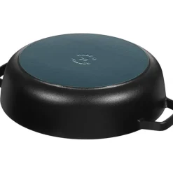 STAUB Sauteuse en Fonte Chistera 24 cm Noir