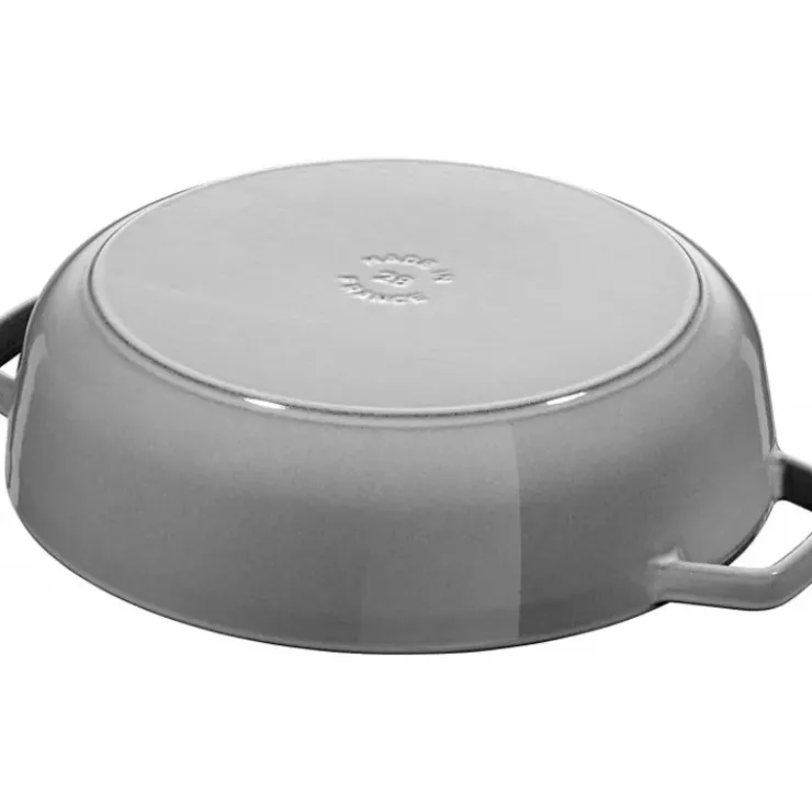 STAUB Sauteuse en Fonte Chistera 24 cm Gris Graphite Online