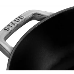 STAUB Sauteuse en Fonte Chistera 24 cm Gris Graphite Online