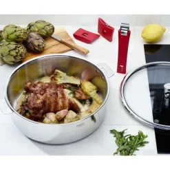 CRISTEL Sauteuse Mutine Ø 20 cm Manche Amovible Inox Hot