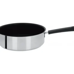 CRISTEL Sauteuse Mutine Ø 26 cm Manche Fixe Anti-Adhésive Inox Hot