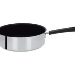 CRISTEL Sauteuse Mutine Ø 24 cm Manche Fixe Anti-Adhésive Inox Hot