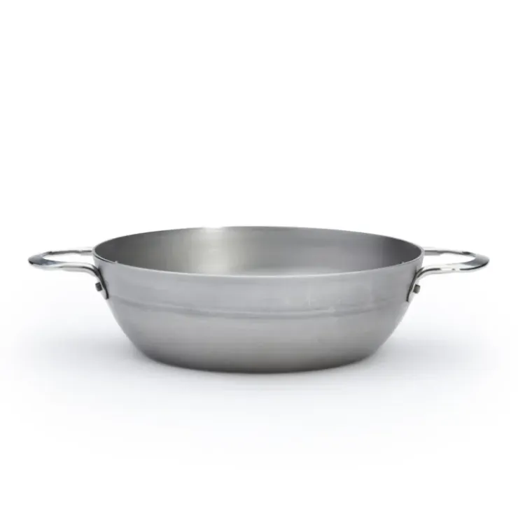 DE BUYER Sauteuse Paysanne Ø32 cm en Acier Minéral B Discount