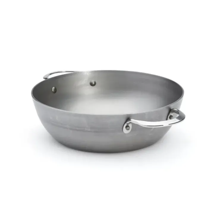 DE BUYER Sauteuse Paysanne Ø24 cm en Acier Minéral B Hot