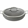 BALLARINI Sauteuse Pierre 28 cm avec couvercle et poignées Salina Granitium Best