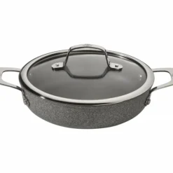 BALLARINI Sauteuse Pierre 24 cm avec couvercle et poignées Salina Granitium Outlet