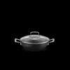 LE CREUSET Sauteuse Provençale 24 cm Anti-Adhérente avec couvercle Les Forgées Sale